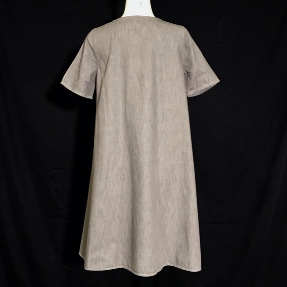 Gap 1969 A-line Gray denim dress - Picture 4 of 8